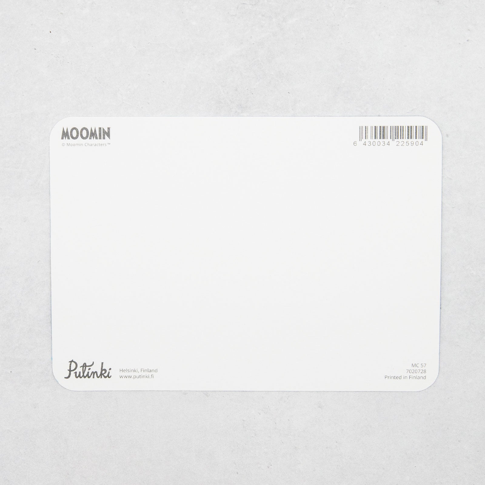 Moomin/ムーミン　ポストカード パステル スティンキー