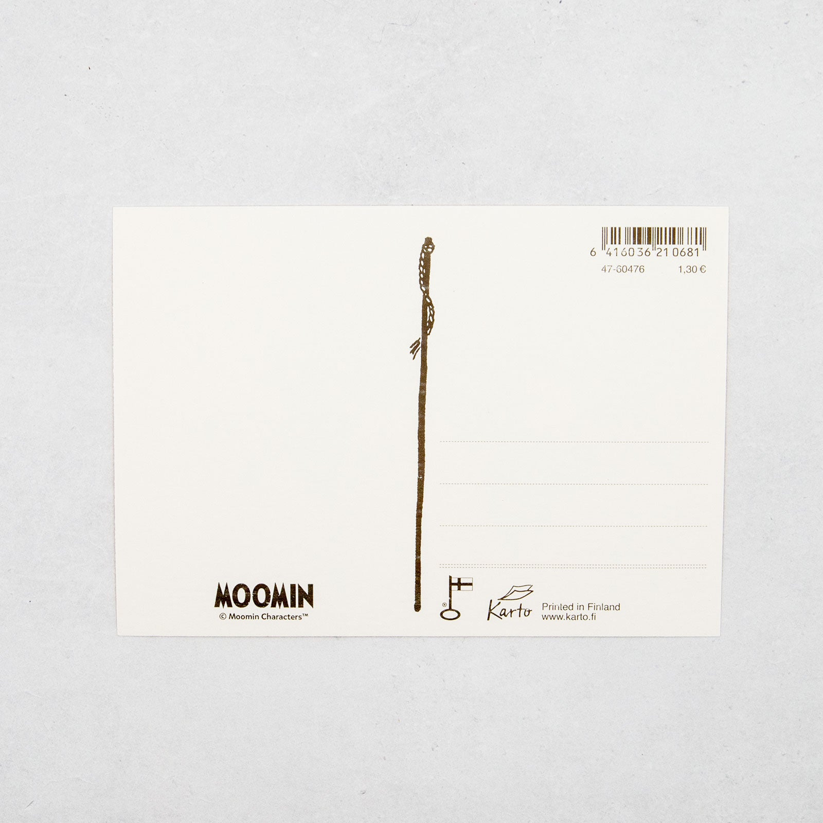 Moomin/ムーミン　ポストカード "CATCH A BREAK"