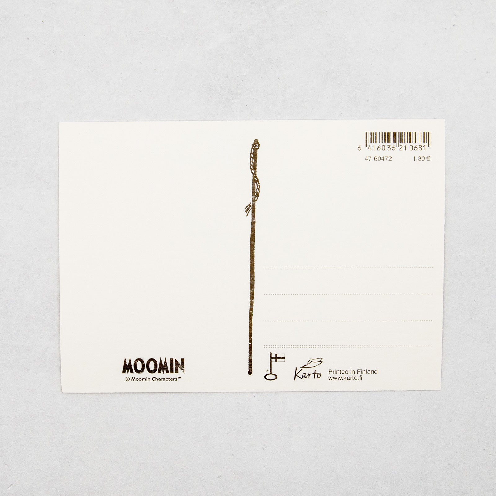 Moomin/ムーミン　ポストカード "A FRIEND IN NEED…"