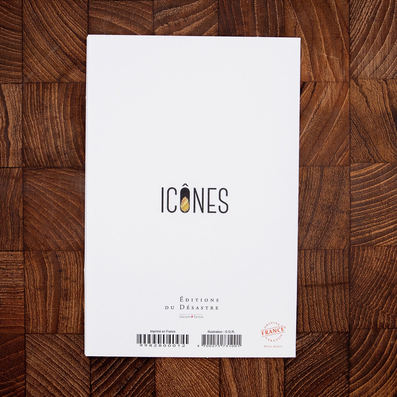 クリスマス「黄金に輝くトナカイ」メッセージカード