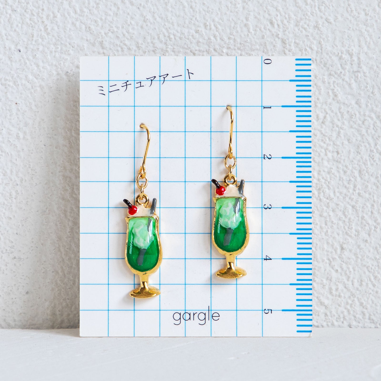 gargle/ガーグル　クリームソーダ ピアス