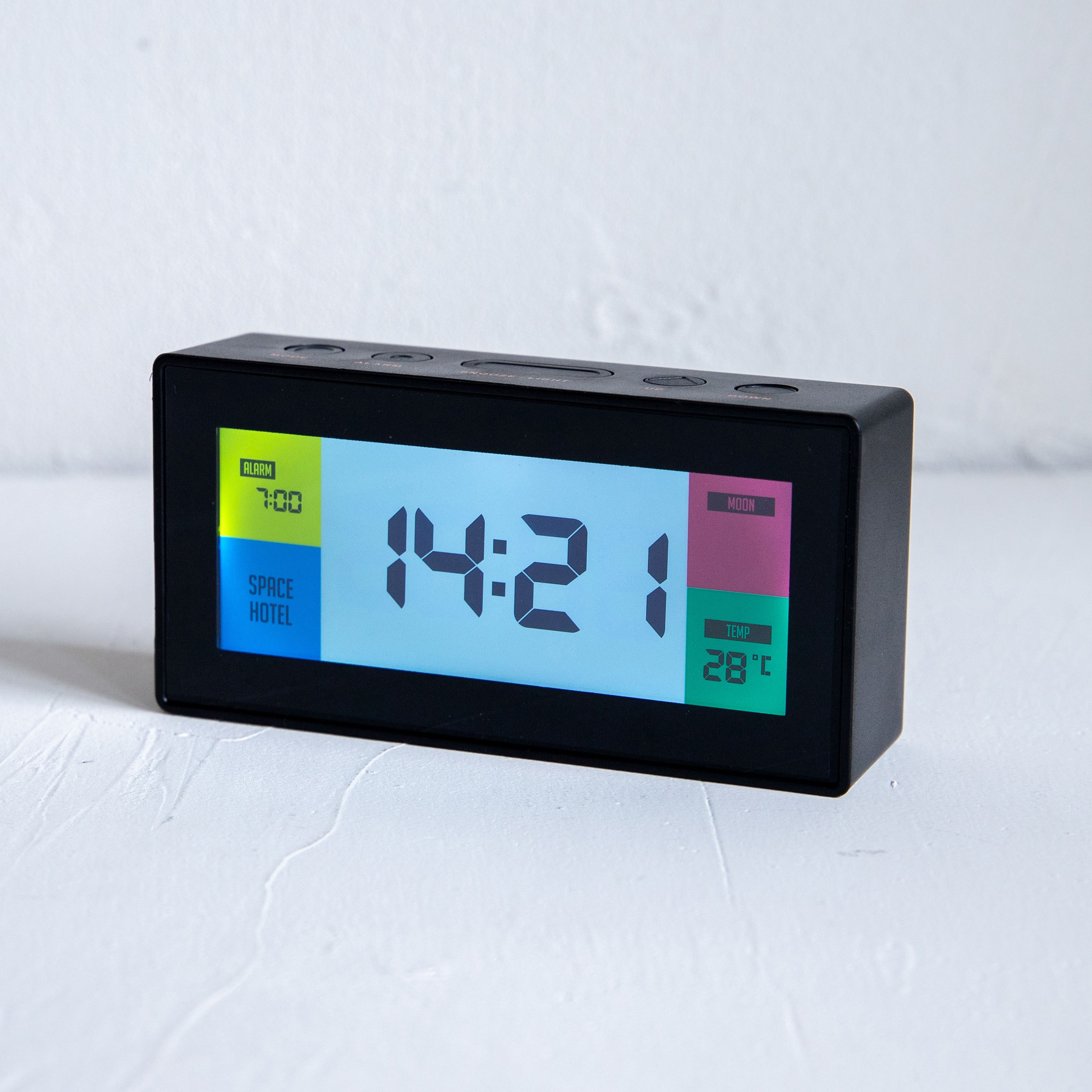 SPACE HOTEL　 Robot Alarm Clock "Black"