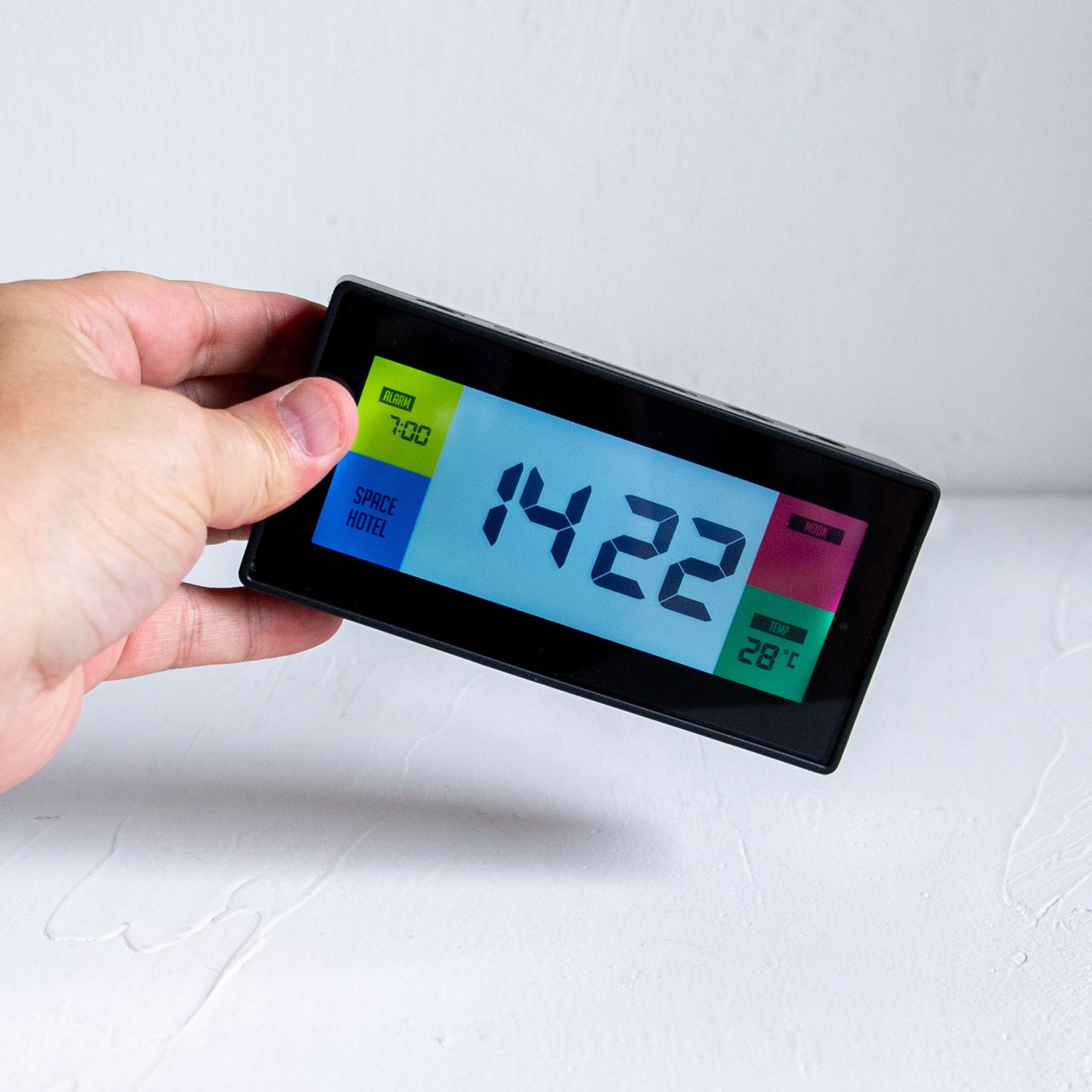 SPACE HOTEL　 Robot Alarm Clock "Black"