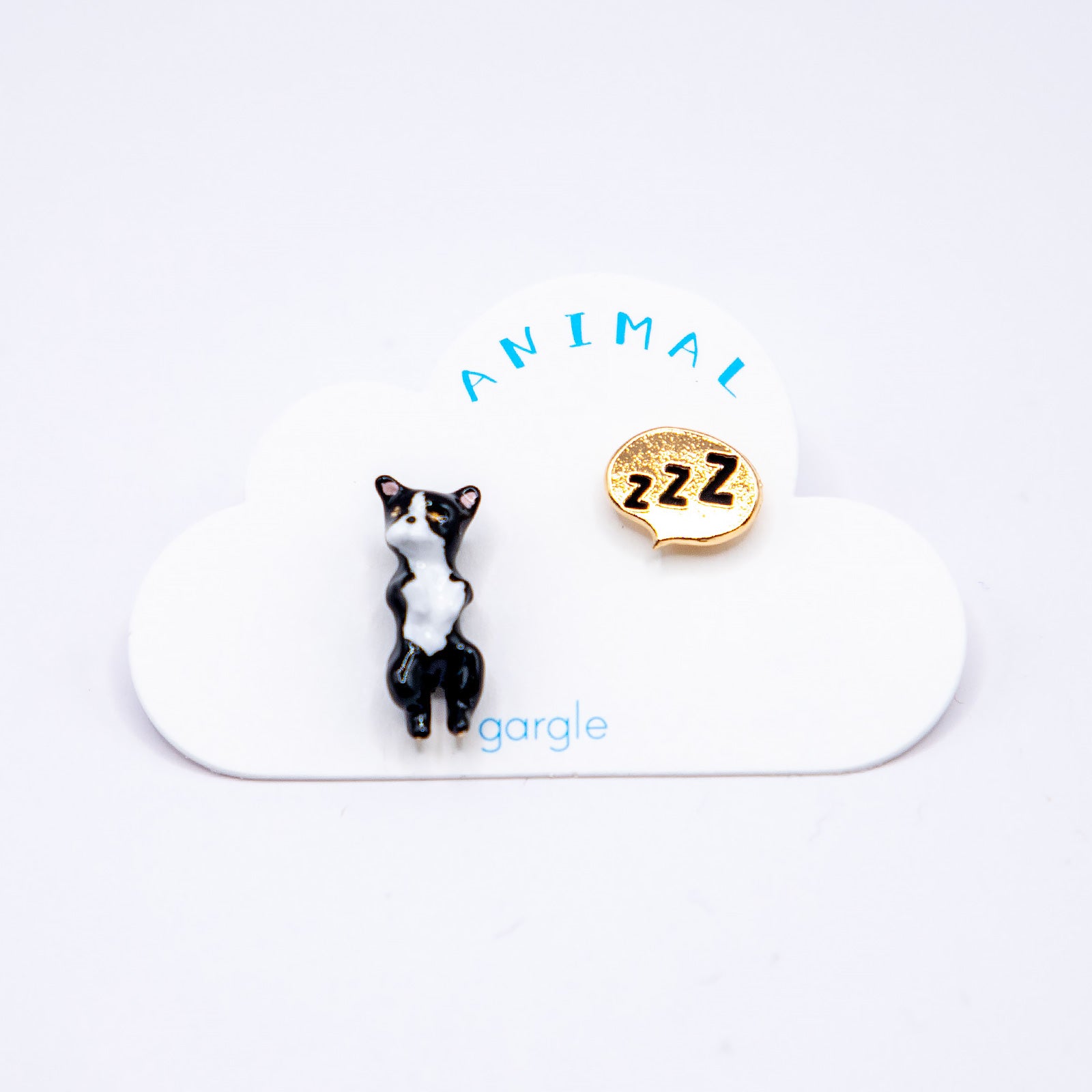 gargle/ガーグル　あお向けアニマル ピアス (フレブル)