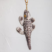 COTTAGE/コテージ　フェルトキーホルダー クロコダイル