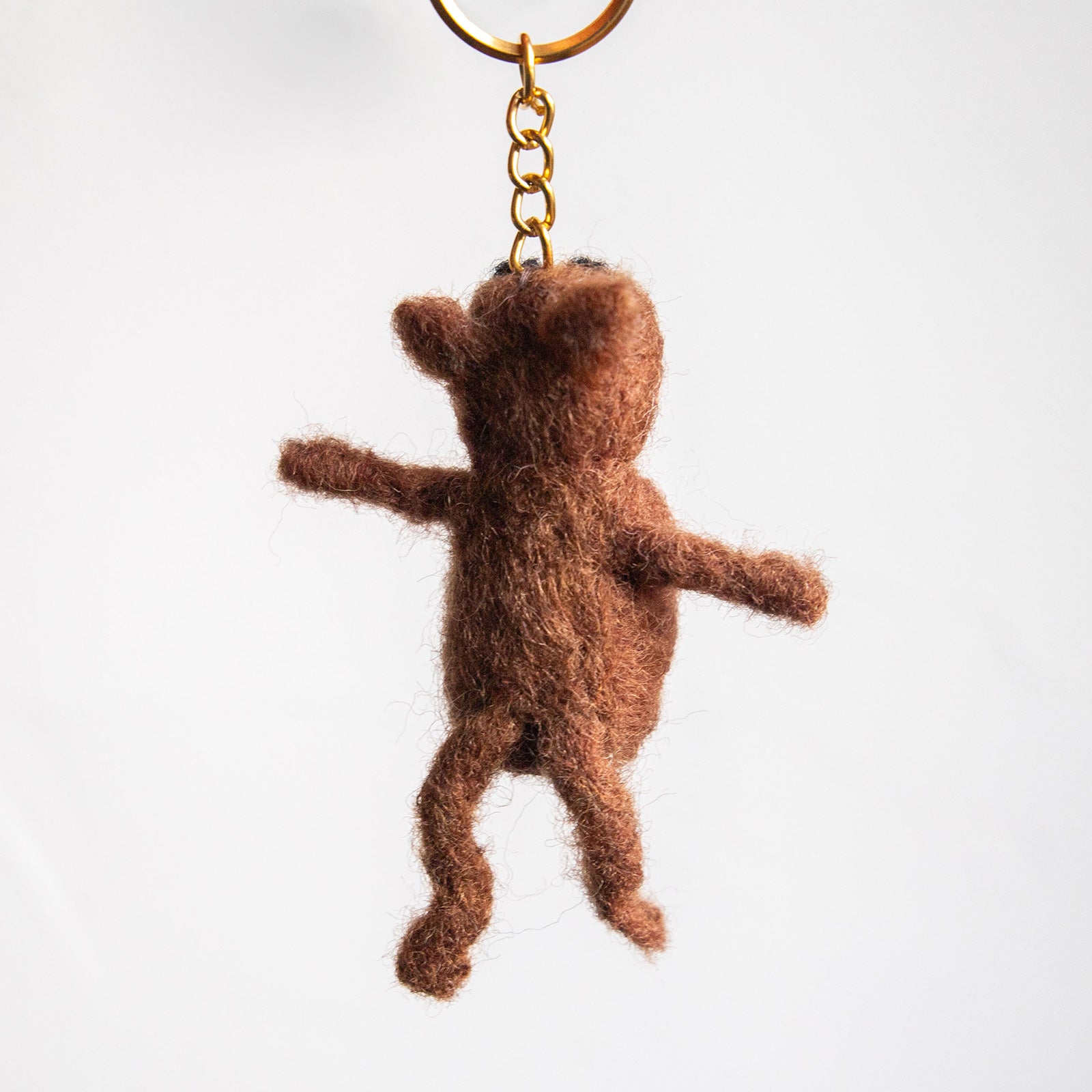 COTTAGE/コテージ　フェルトキーホルダー サル