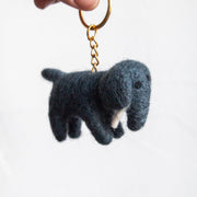COTTAGE/コテージ　フェルトキーホルダー ゾウ
