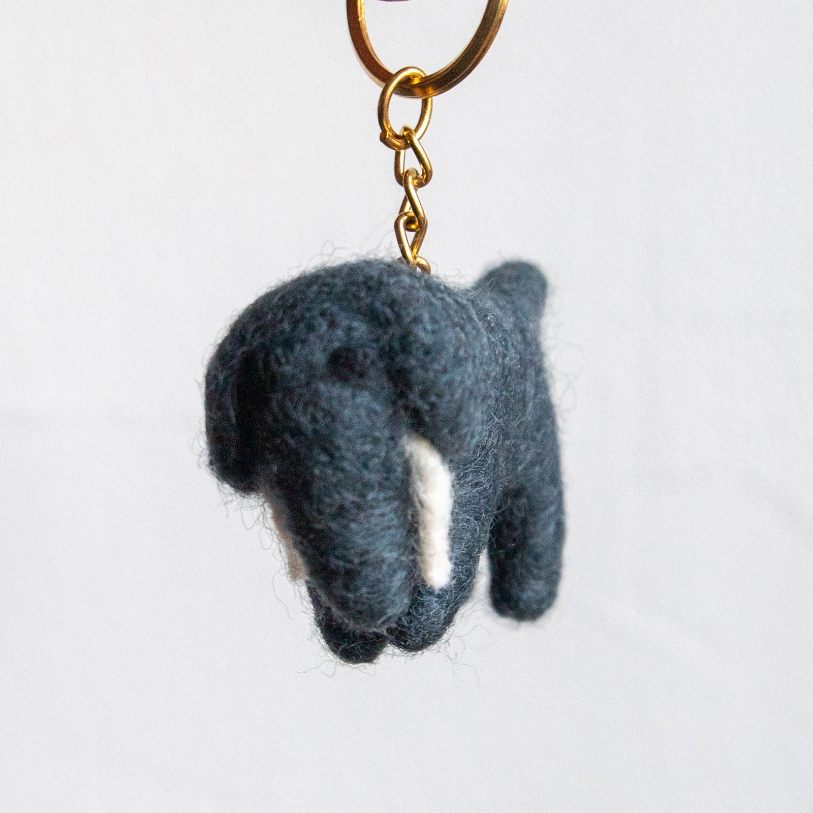 COTTAGE/コテージ　フェルトキーホルダー ゾウ