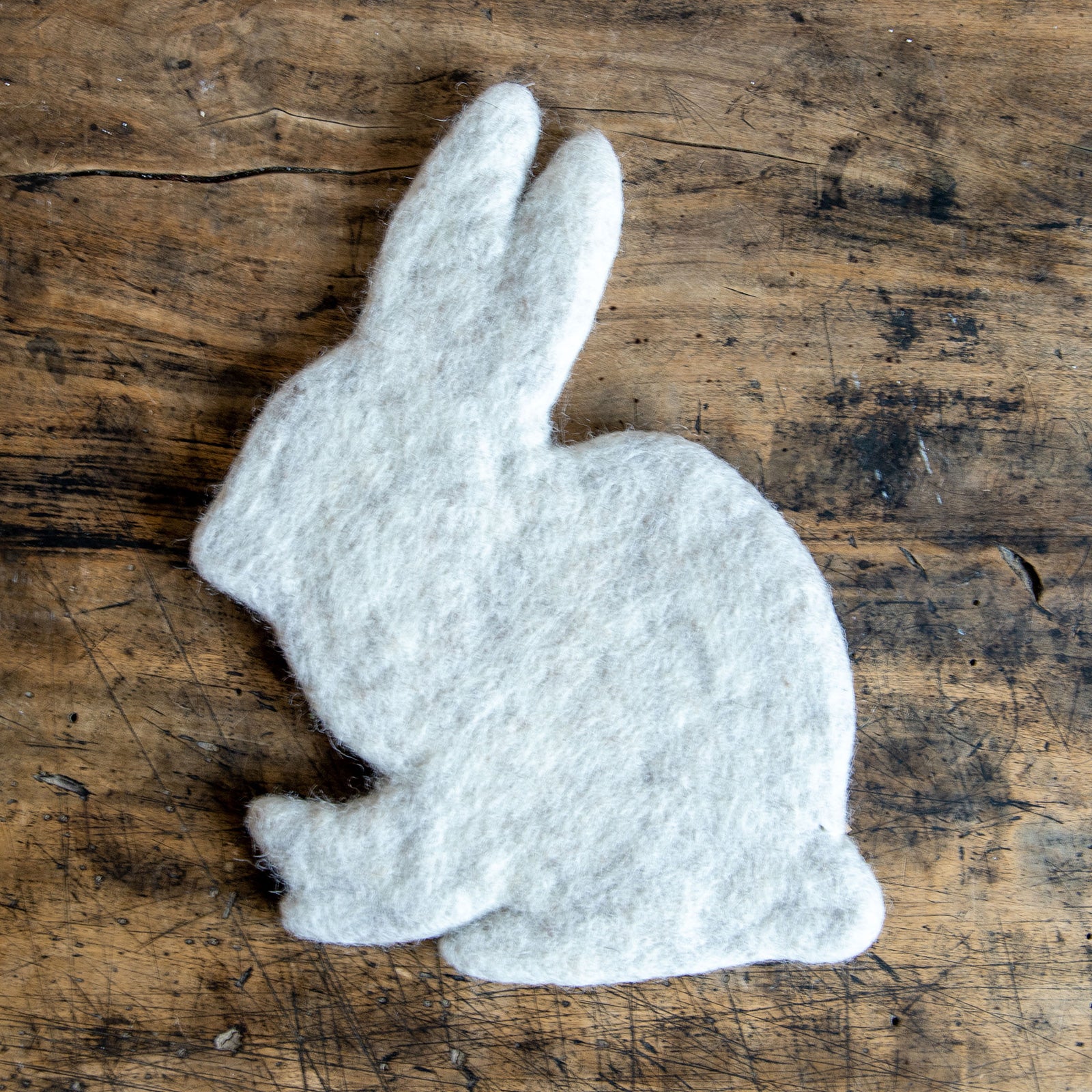 COTTAGE/コテージ　フェルト ラビット 鍋敷き