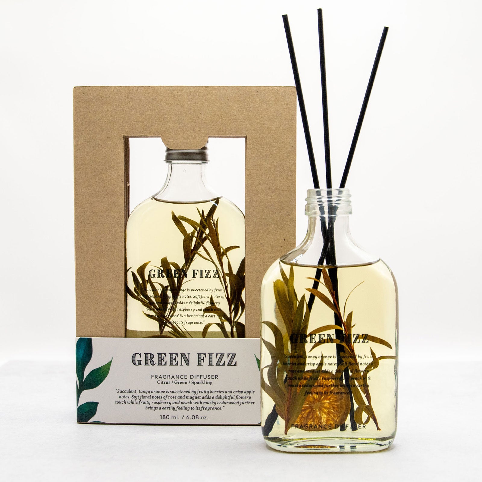 BOTANICAL BOTTLES / ボタニカルボトルズ　ディフューザー 180ml グリーンフィズ