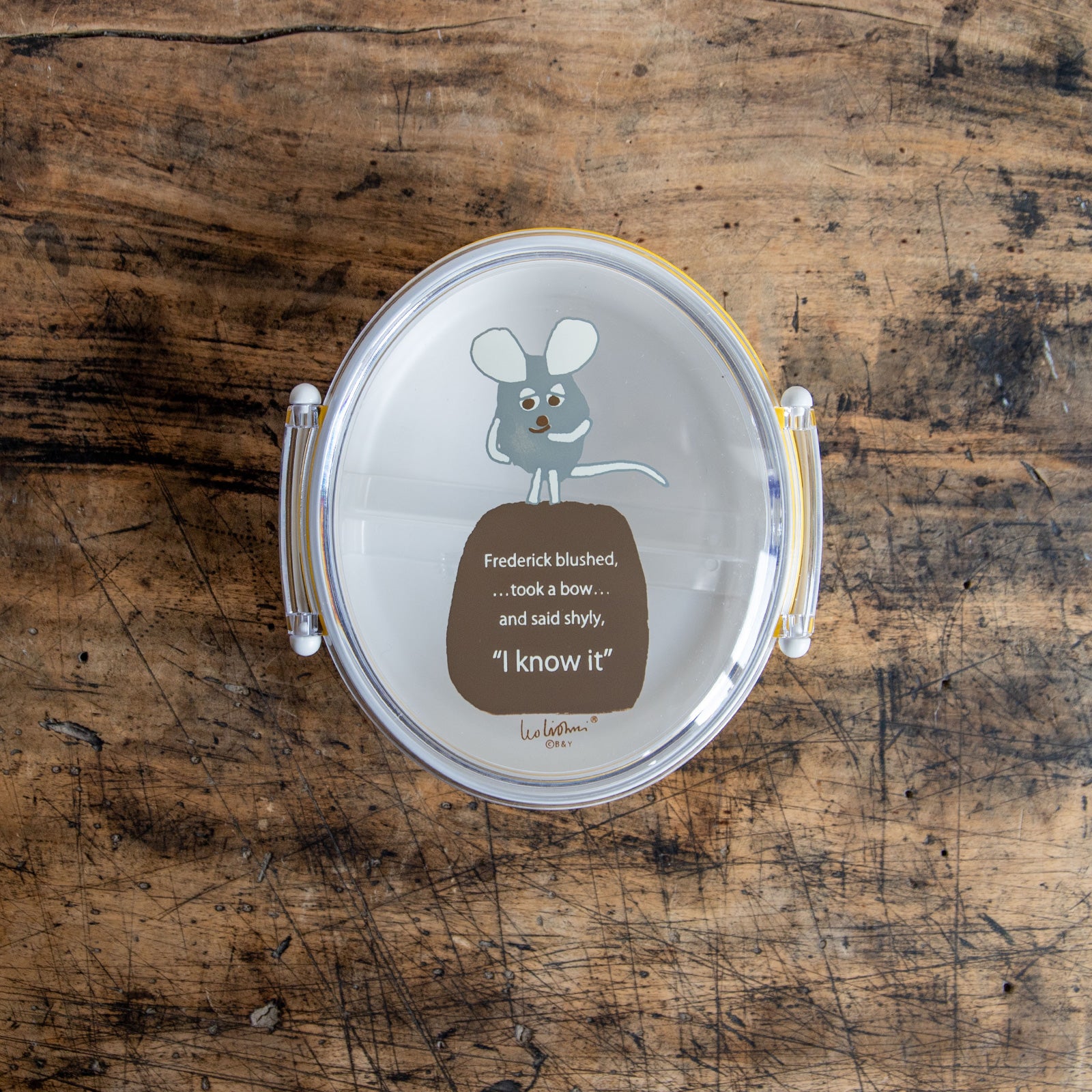 Leo Lionni/レオ・レオニ 　丸型ランチボックス　フレデリック