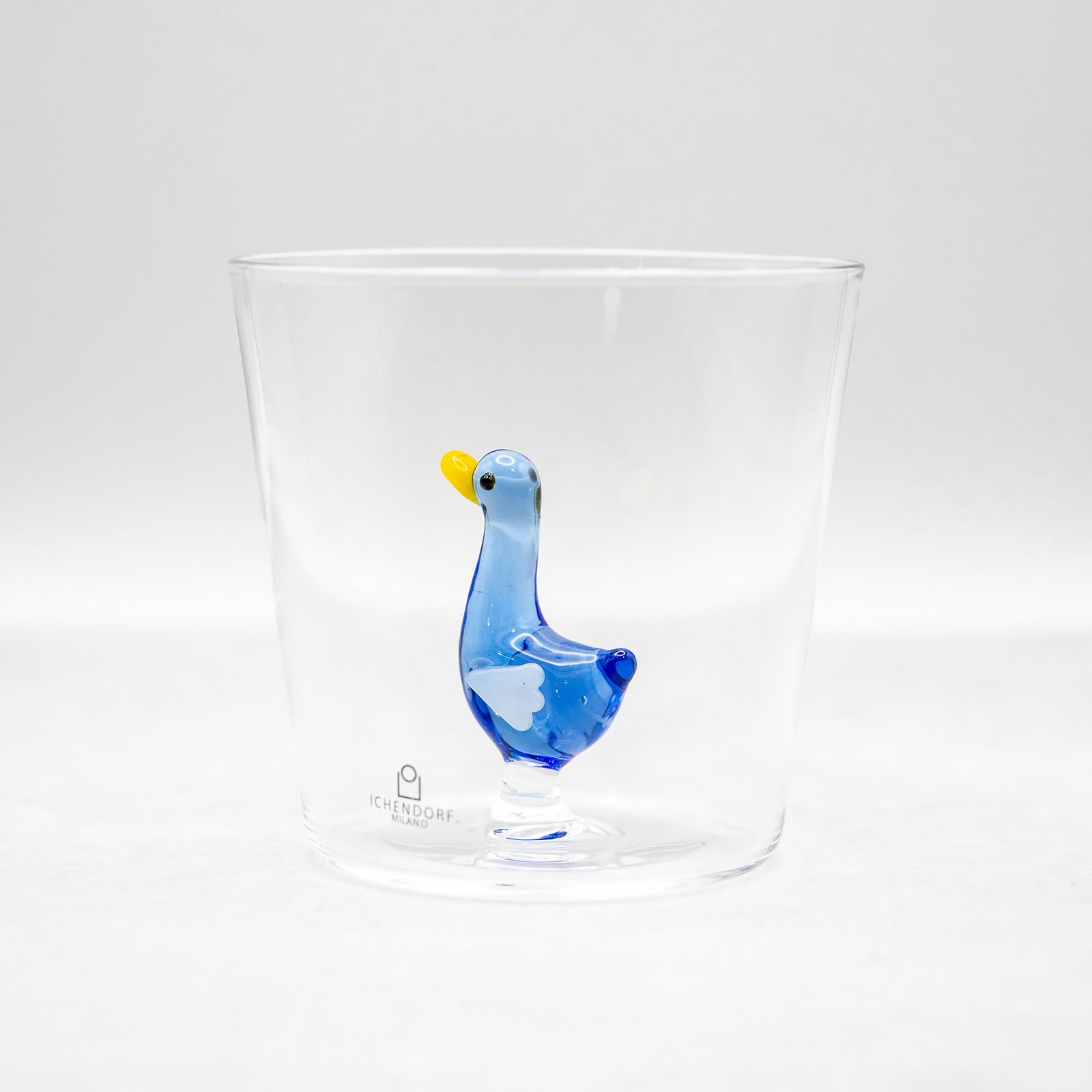 ICHENDORF MILANO/イッケンドルフミラノ　タンブラーグラス 青ガチョウ