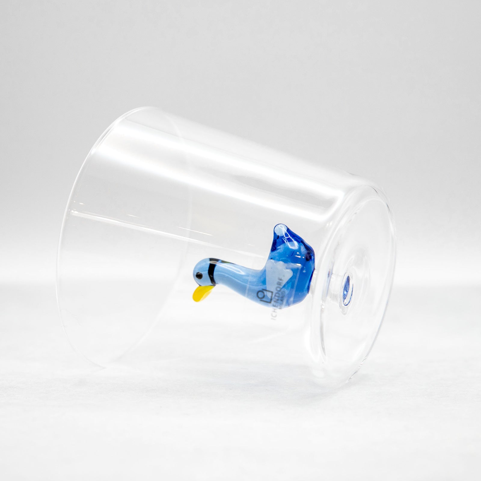 ICHENDORF MILANO/イッケンドルフミラノ　タンブラーグラス 青ガチョウ