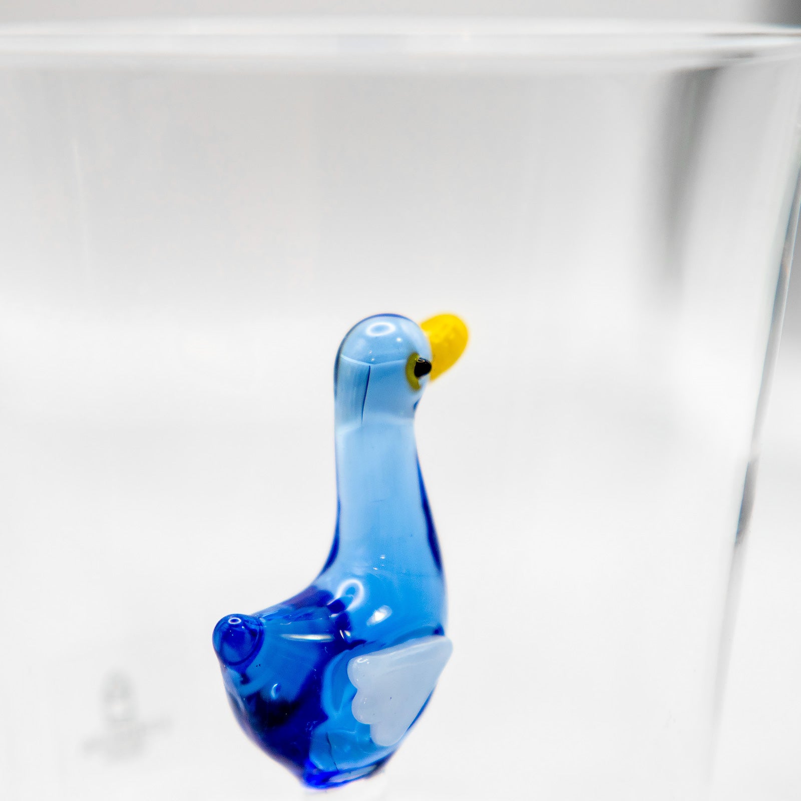 ICHENDORF MILANO/イッケンドルフミラノ　タンブラーグラス 青ガチョウ