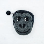 フェアトレード　羊毛フェルト ゴリラ ポーチ