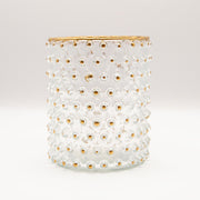 ドットガラスベース キャンドルホルダー