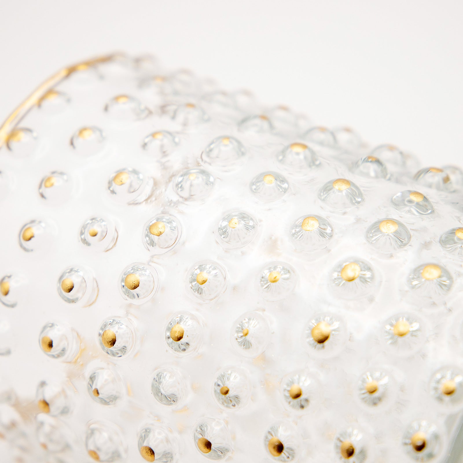 ドットガラスベース キャンドルホルダー