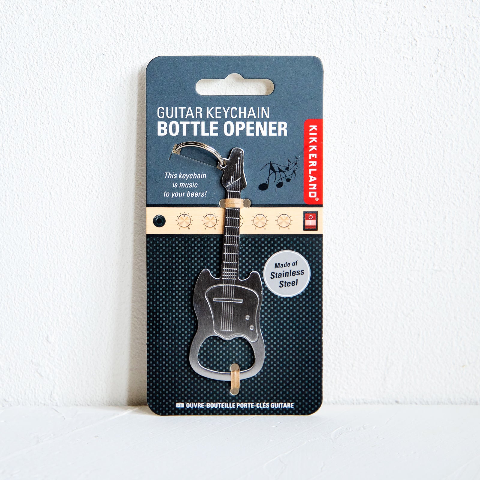 KIKKERLAND / キッカーランド　ギターキーチェーンボトルオープナー