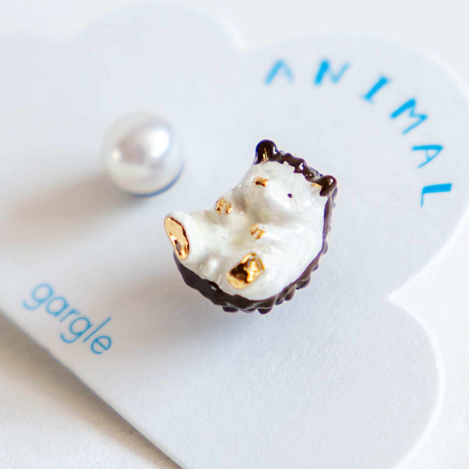 gargle/ガーグル　ハリネズミ ピアス