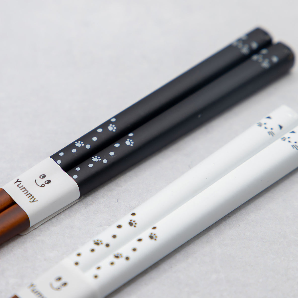 モノトーンキャット 箸 18cm