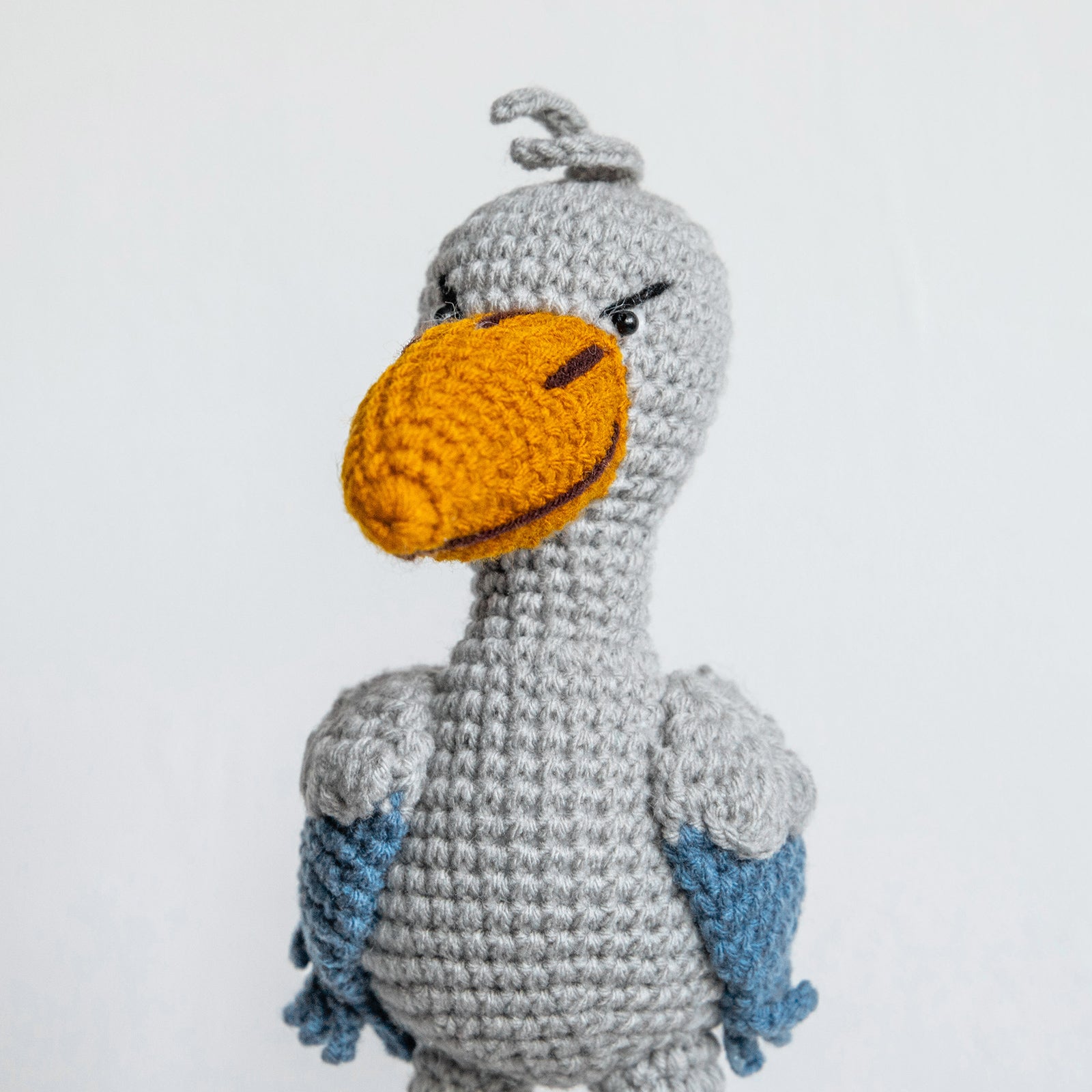 あみぐるみ　 ビッグ ハシビロコウ