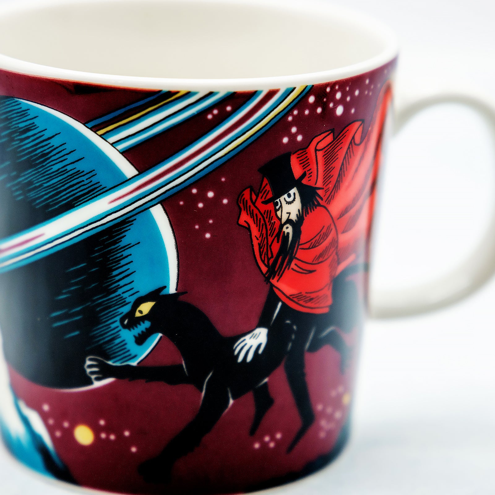 ARABIA/アラビア　Moomin ムーミン マグ 飛行おに