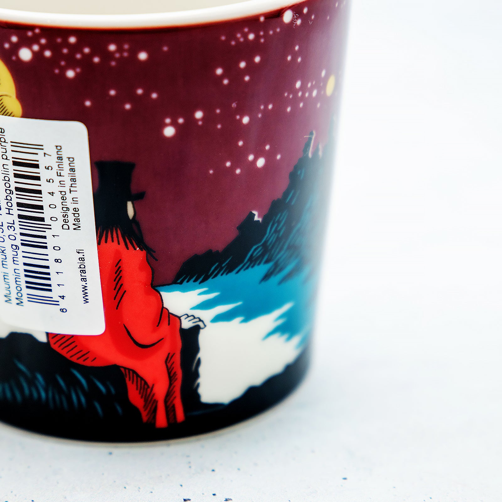 ARABIA/アラビア　Moomin ムーミン マグ 飛行おに