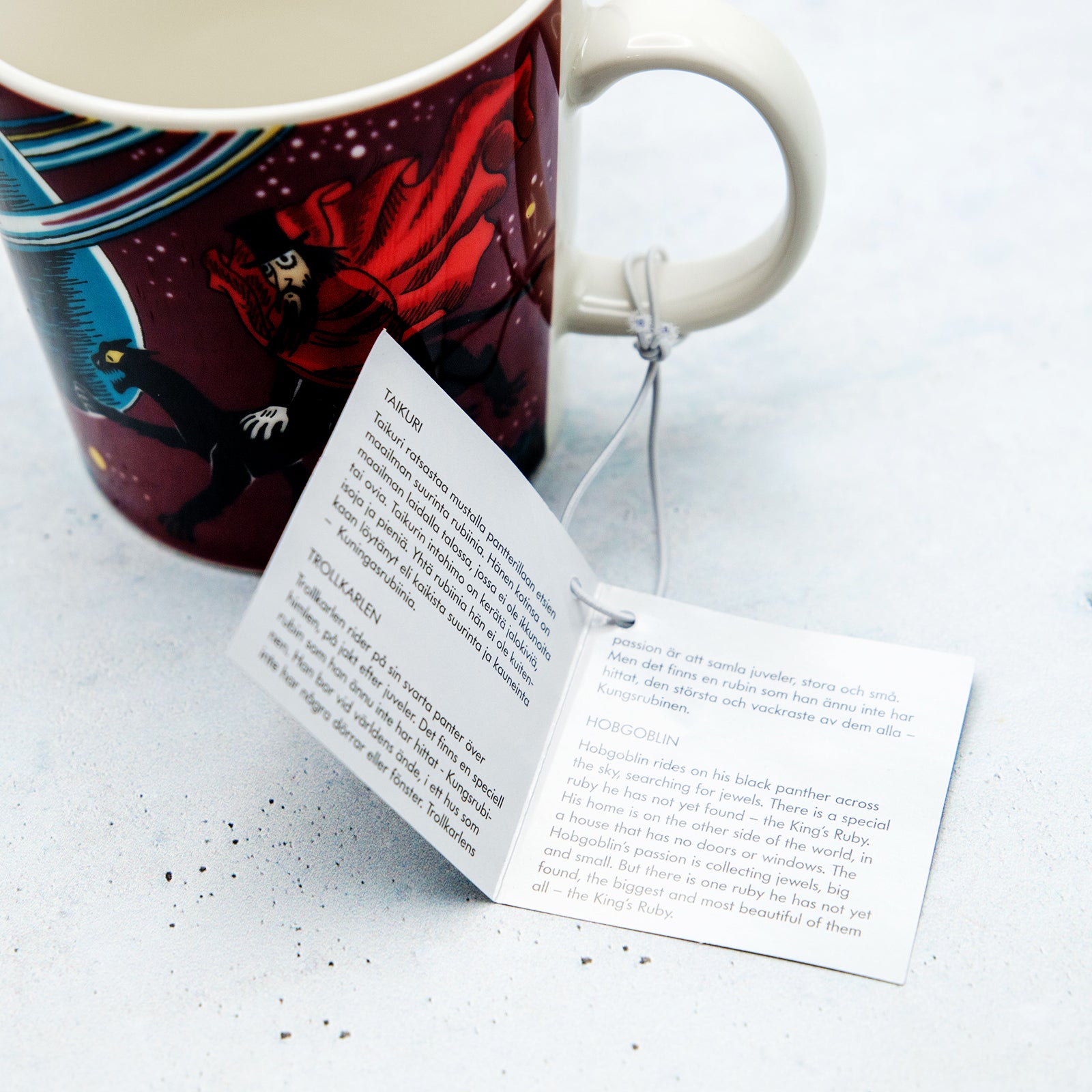 ARABIA/アラビア　Moomin ムーミン マグ 飛行おに