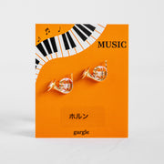 gargle/ガーグル　ミニ楽器 ホルン ピアス
