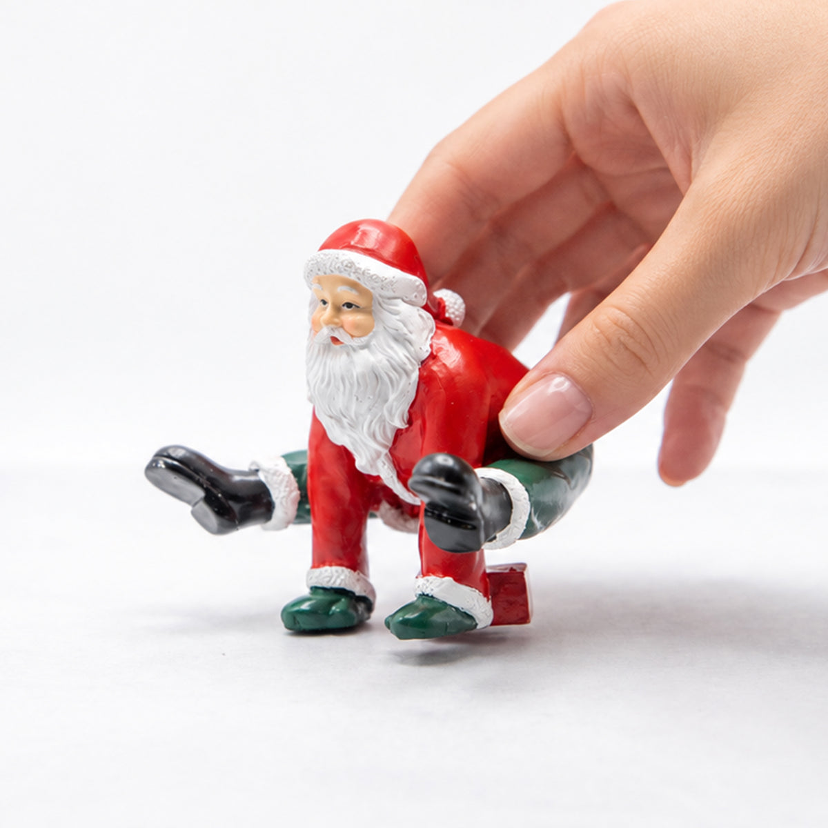 クリスマスドール　ヨガサンタ ホタルのポーズ