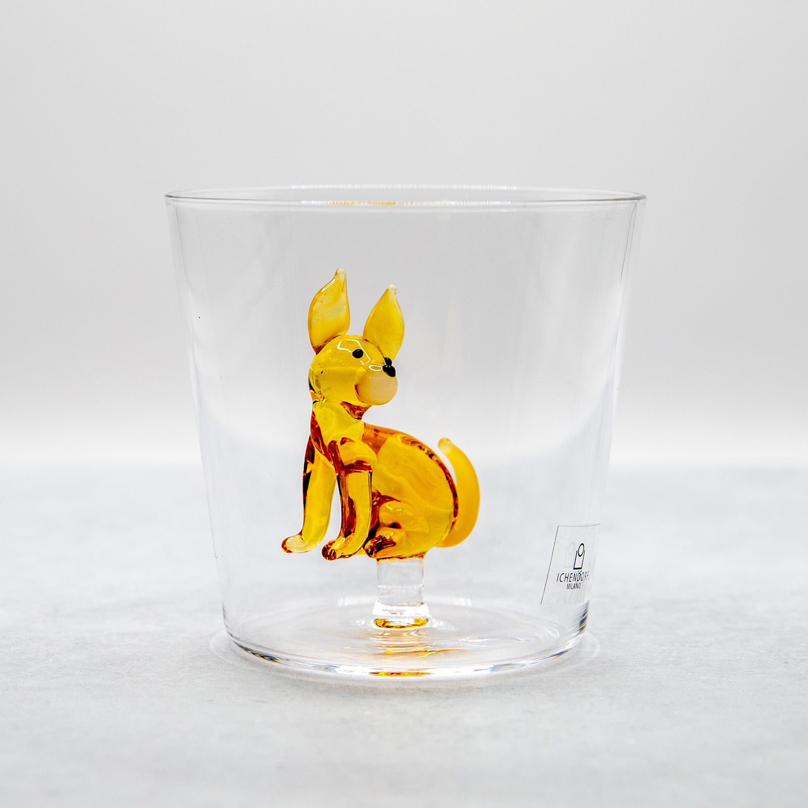 ICHENDORF MILANO/イッケンドルフミラノ　タンブラーグラス チワワ