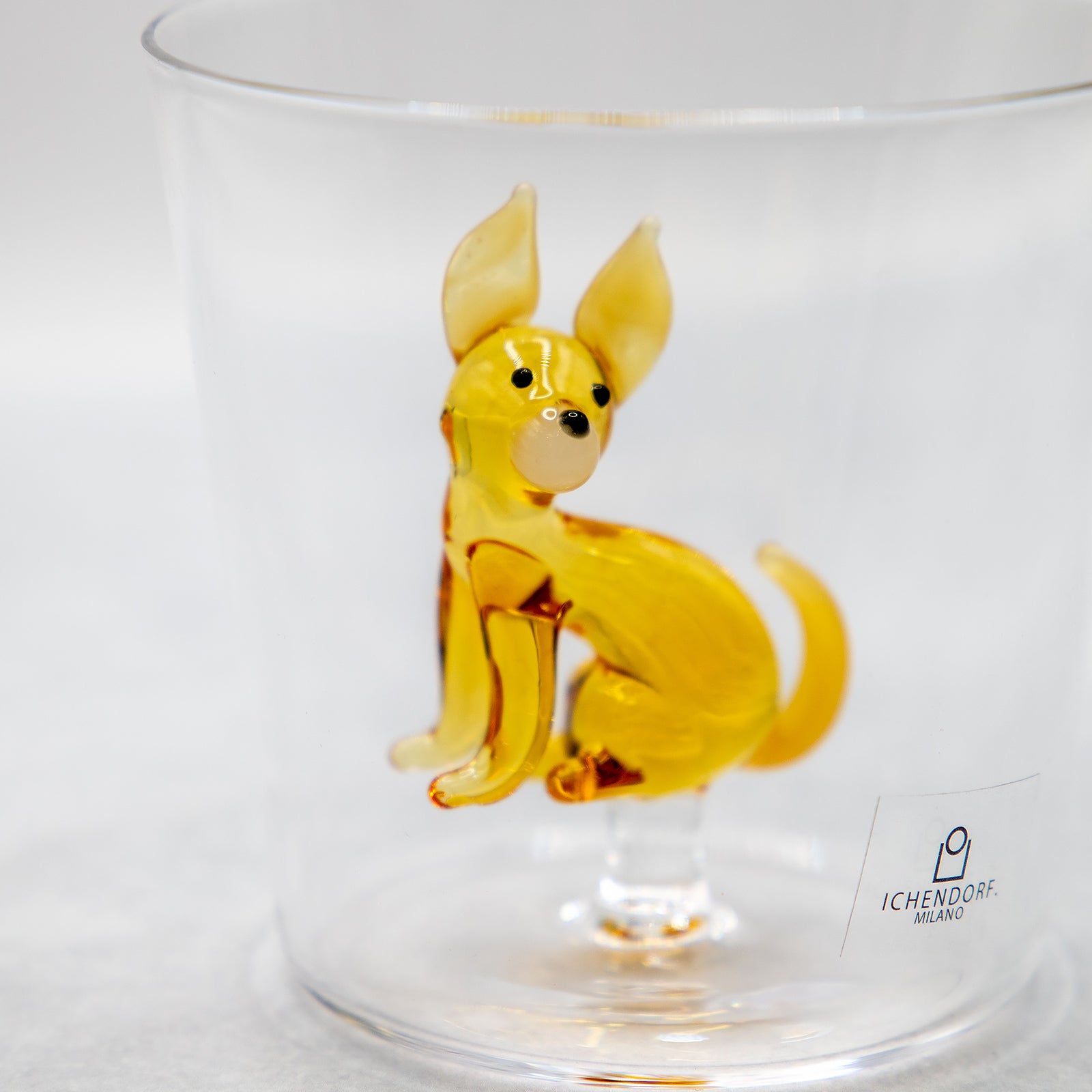 ICHENDORF MILANO/イッケンドルフミラノ　タンブラーグラス チワワ
