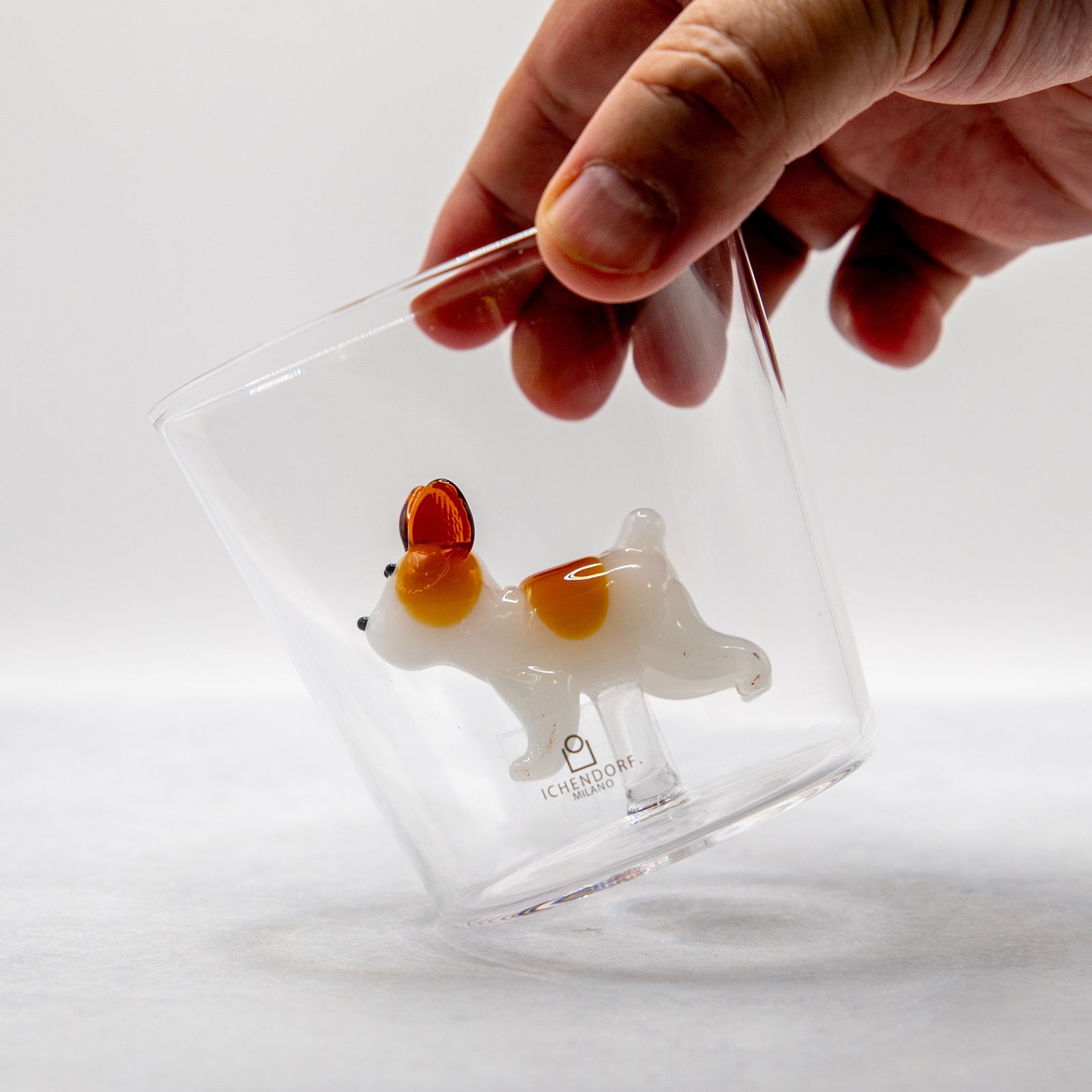 ICHENDORF MILANO/イッケンドルフミラノ　タンブラーグラス フレンチブルドッグ