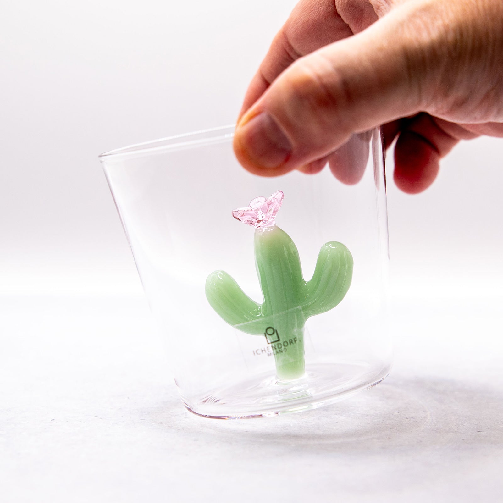 ICHENDORF MILANO/イッケンドルフミラノ　タンブラーグラス カクタス マットグリーン