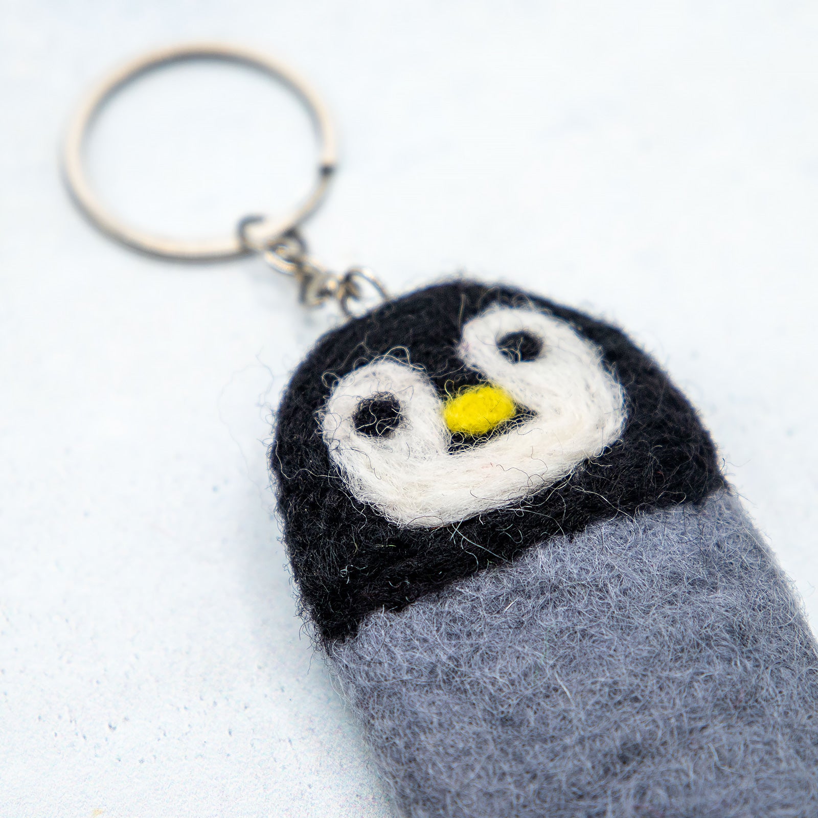 羊毛フェルト アニマル リップケース