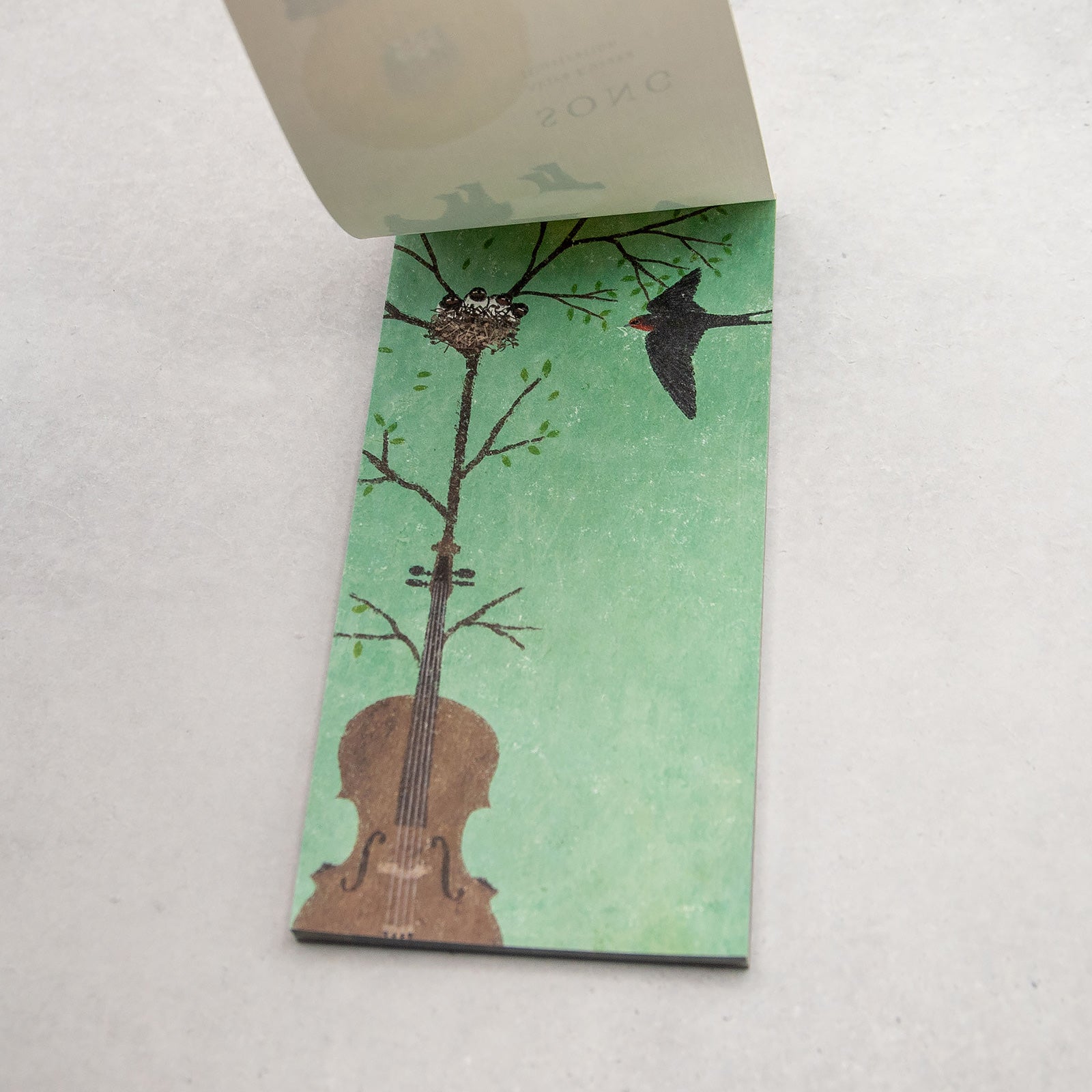 表現社　cozyca products 日下明 一筆箋 SONG