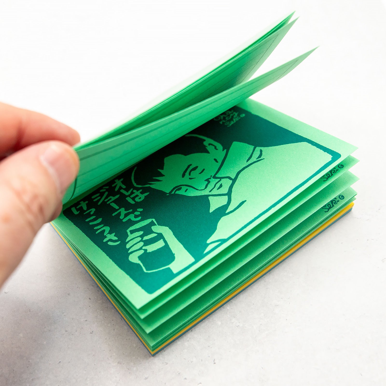 ナンシー関　ジュースでGO!一筆箋(メロン)