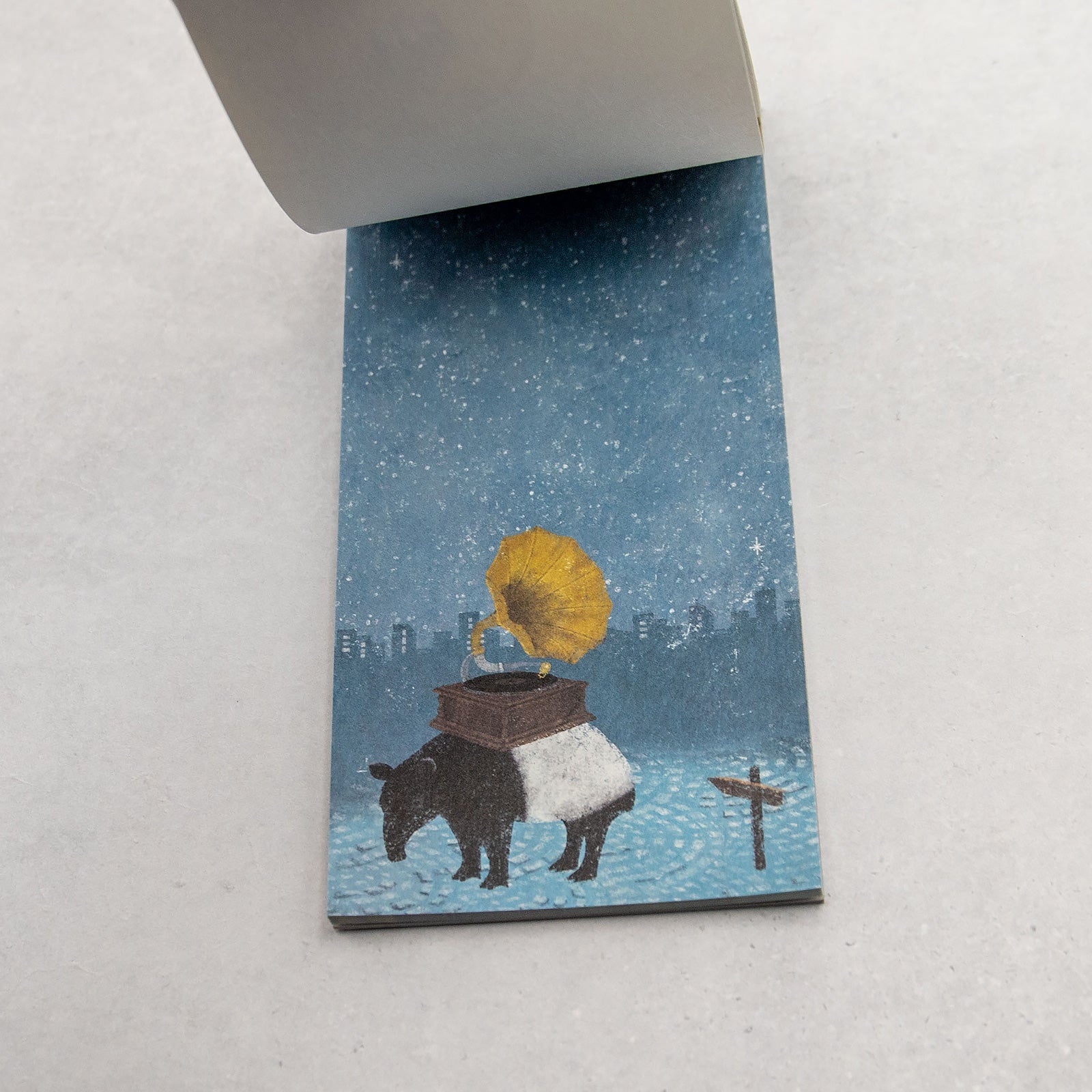 表現社　cozyca products 日下明 一筆箋 SONG