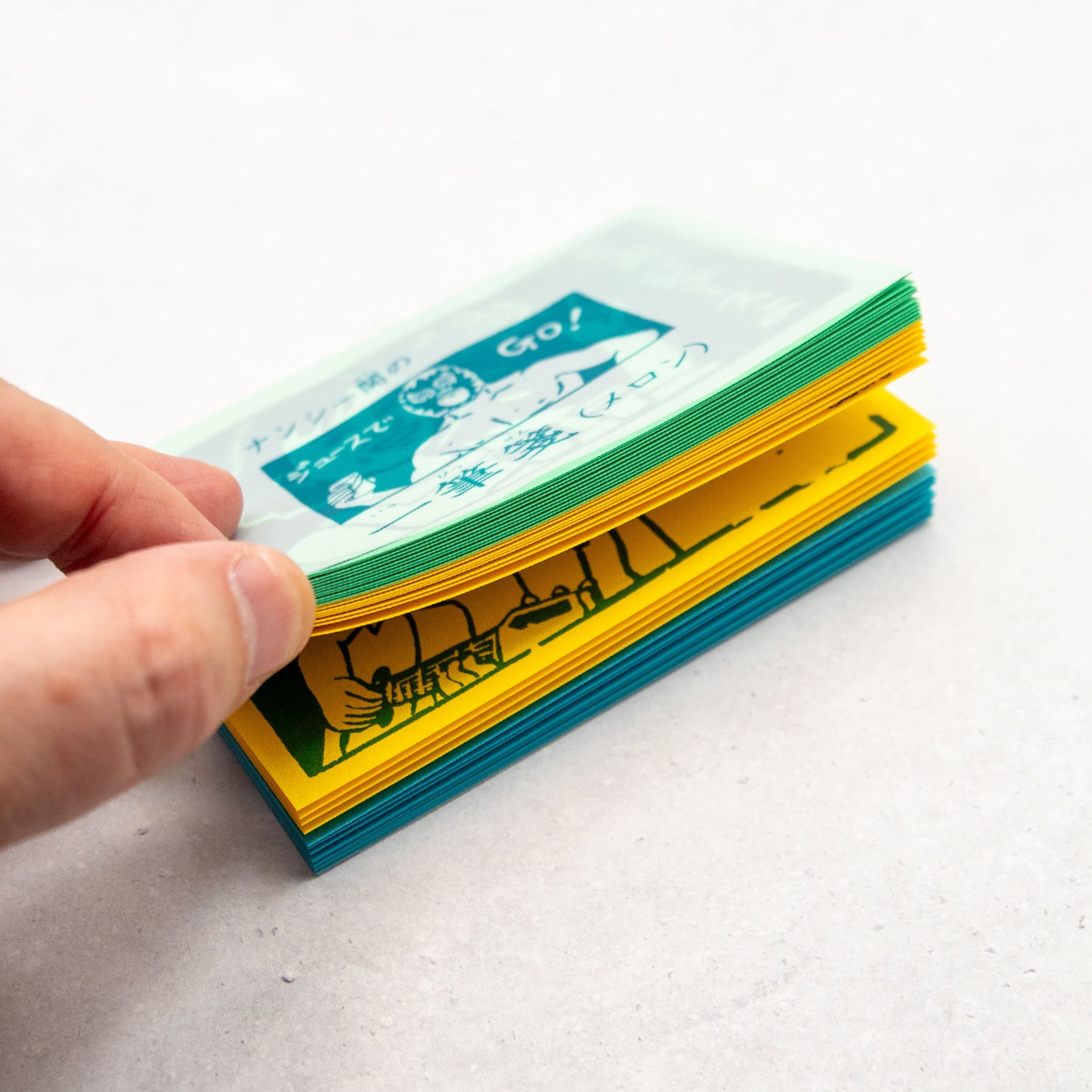 ナンシー関　ジュースでGO!一筆箋(メロン)