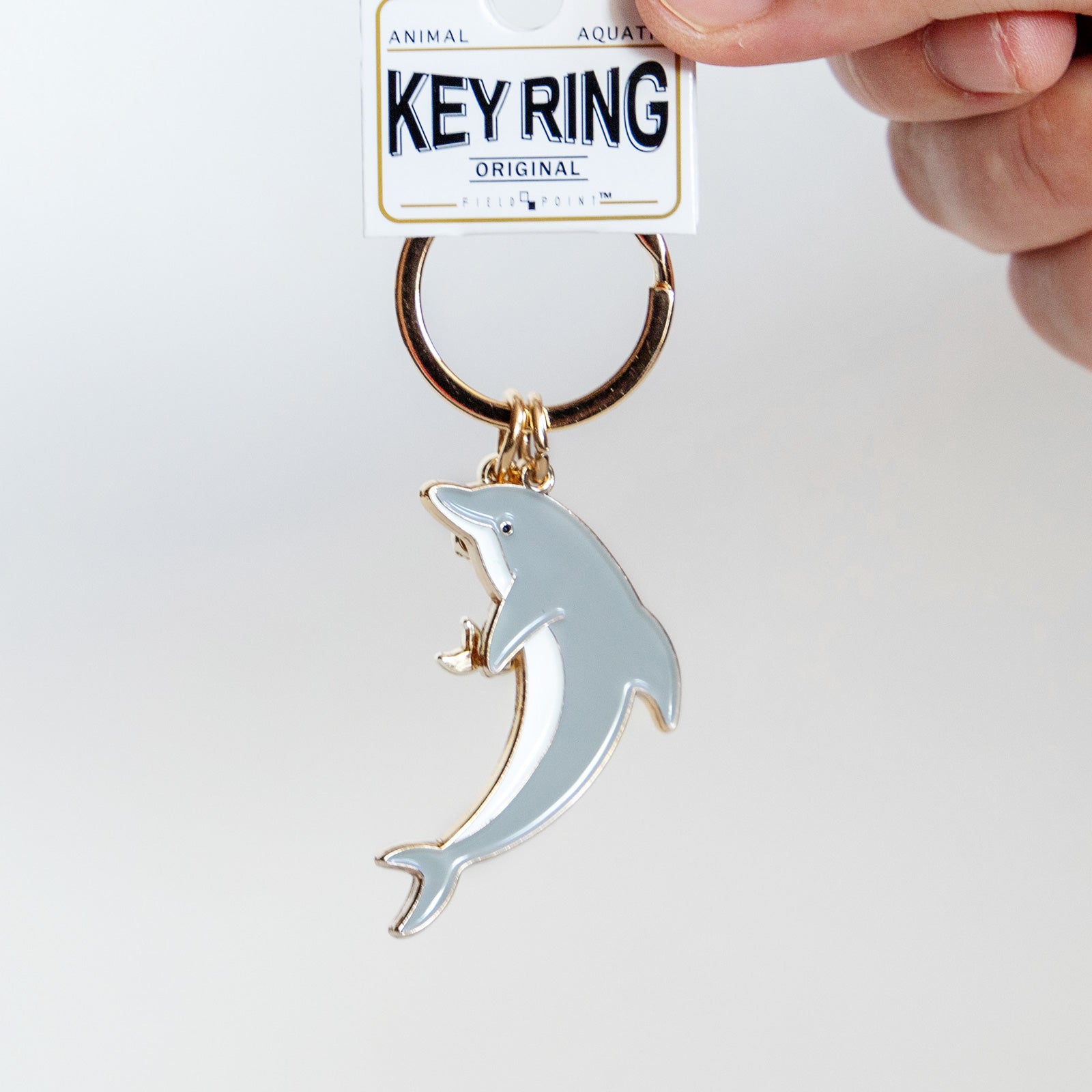 キーホルダー　アクアチックキーリング イルカ