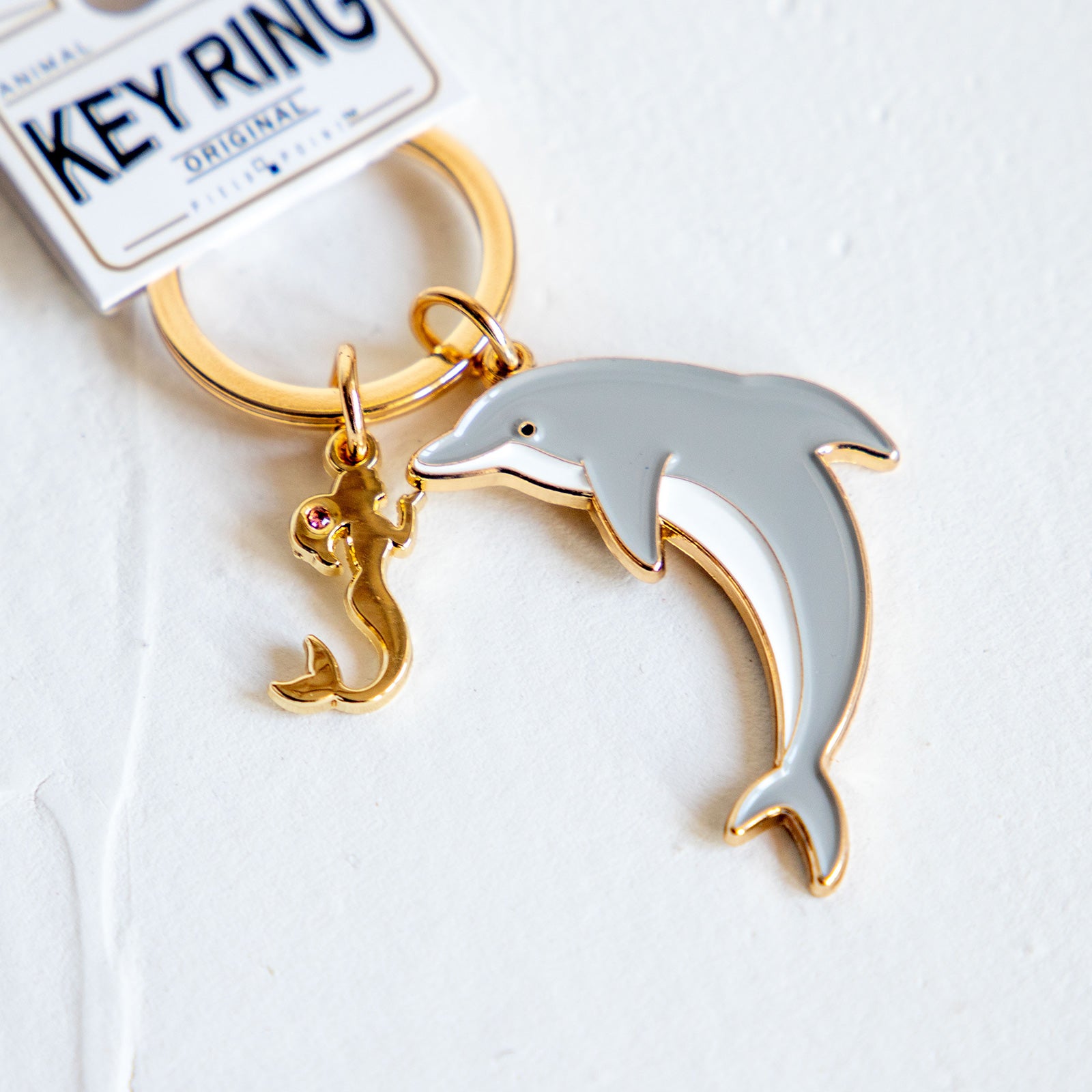 キーホルダー　アクアチックキーリング イルカ