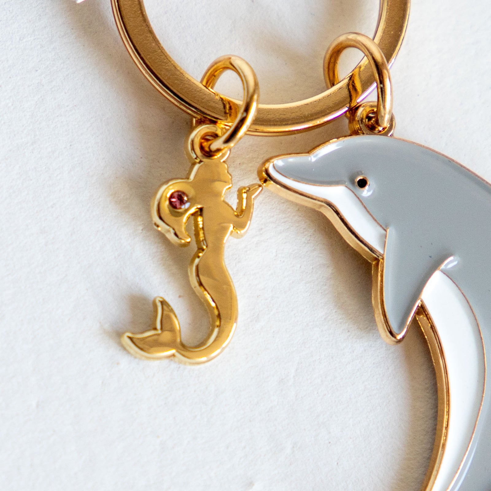 キーホルダー　アクアチックキーリング イルカ