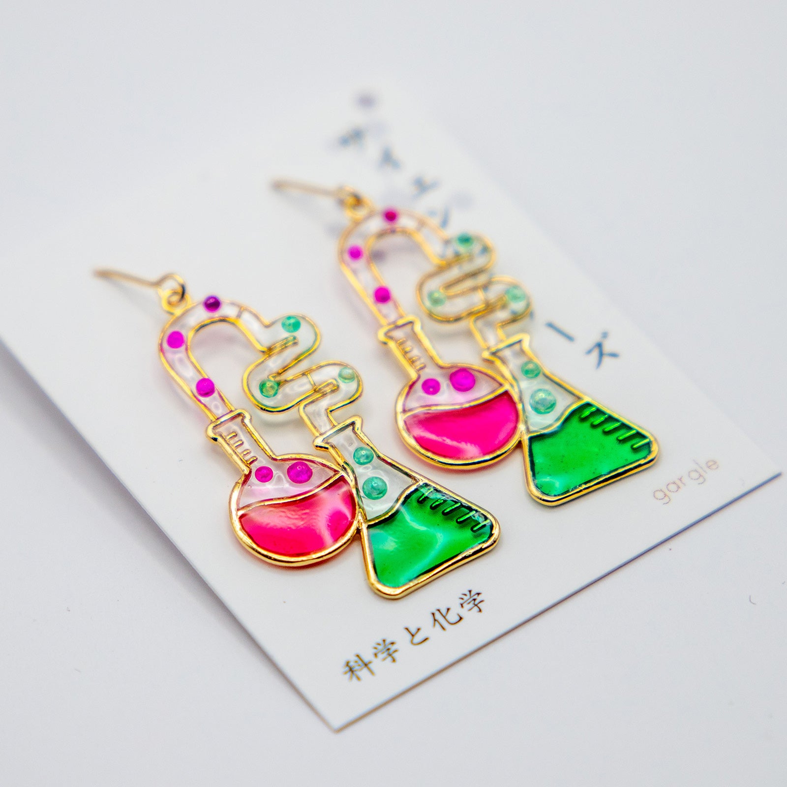 gargle/ガーグル　ぷくぷく実験2 ピアス