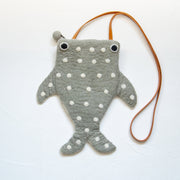 フェアトレード　ジンベイザメ ビッグショルダー バッグ