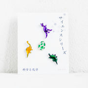 gargle/ガーグル　ミニ恐竜セット ピアス