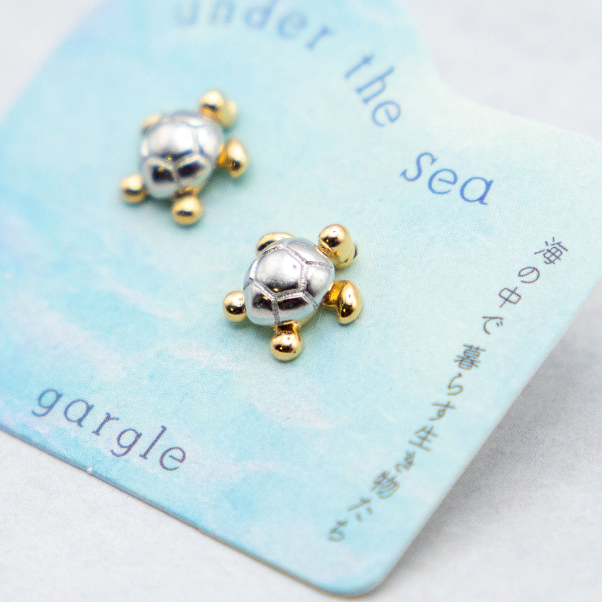 gargle/ガーグル　カメ吉 ピアス