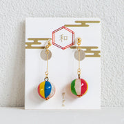 gargle/ガーグル　紙風船 イヤリング