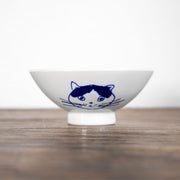 瀬戸焼　かおねこ 茶碗 Sサイズ