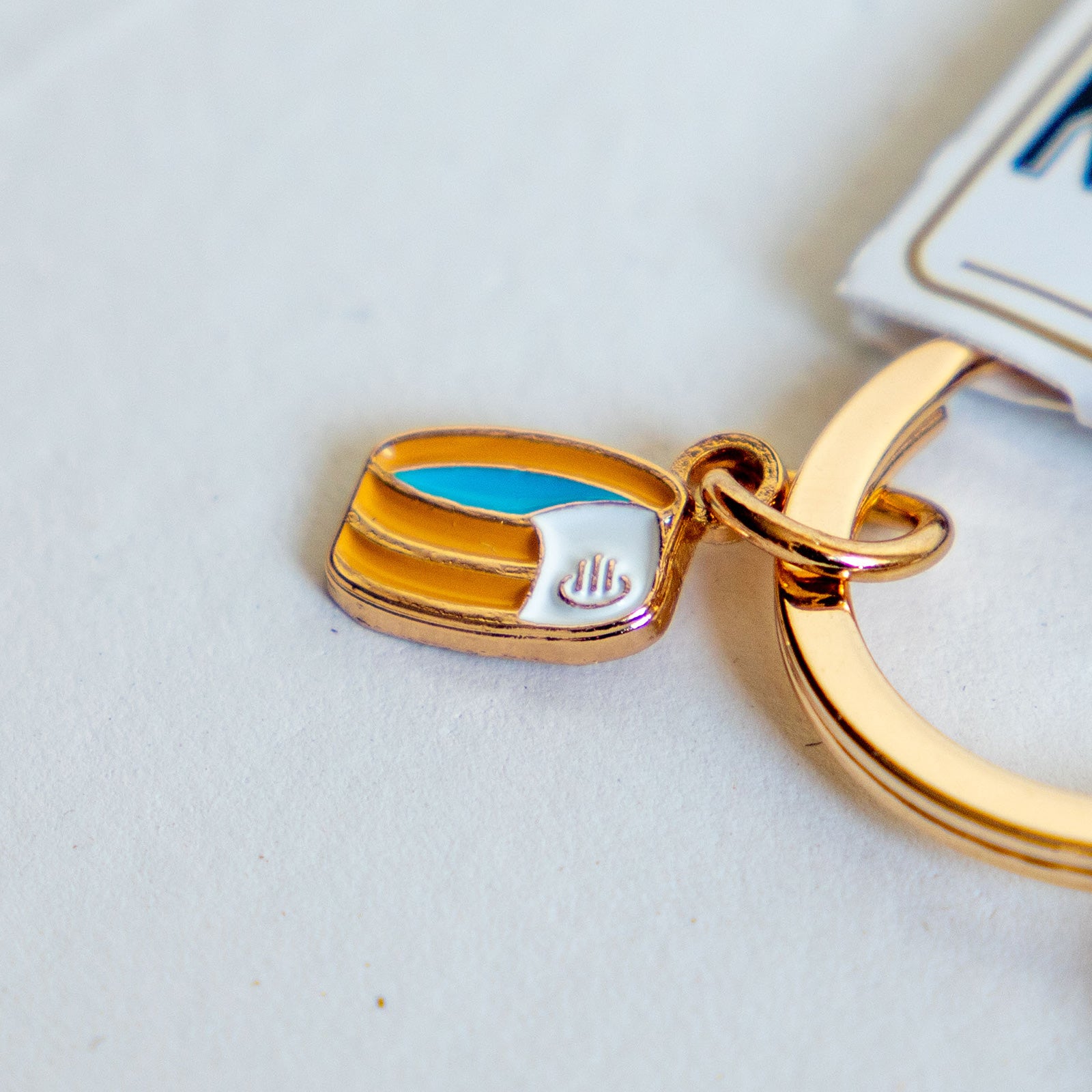 キーホルダー　アニマルキーリング カピバラ