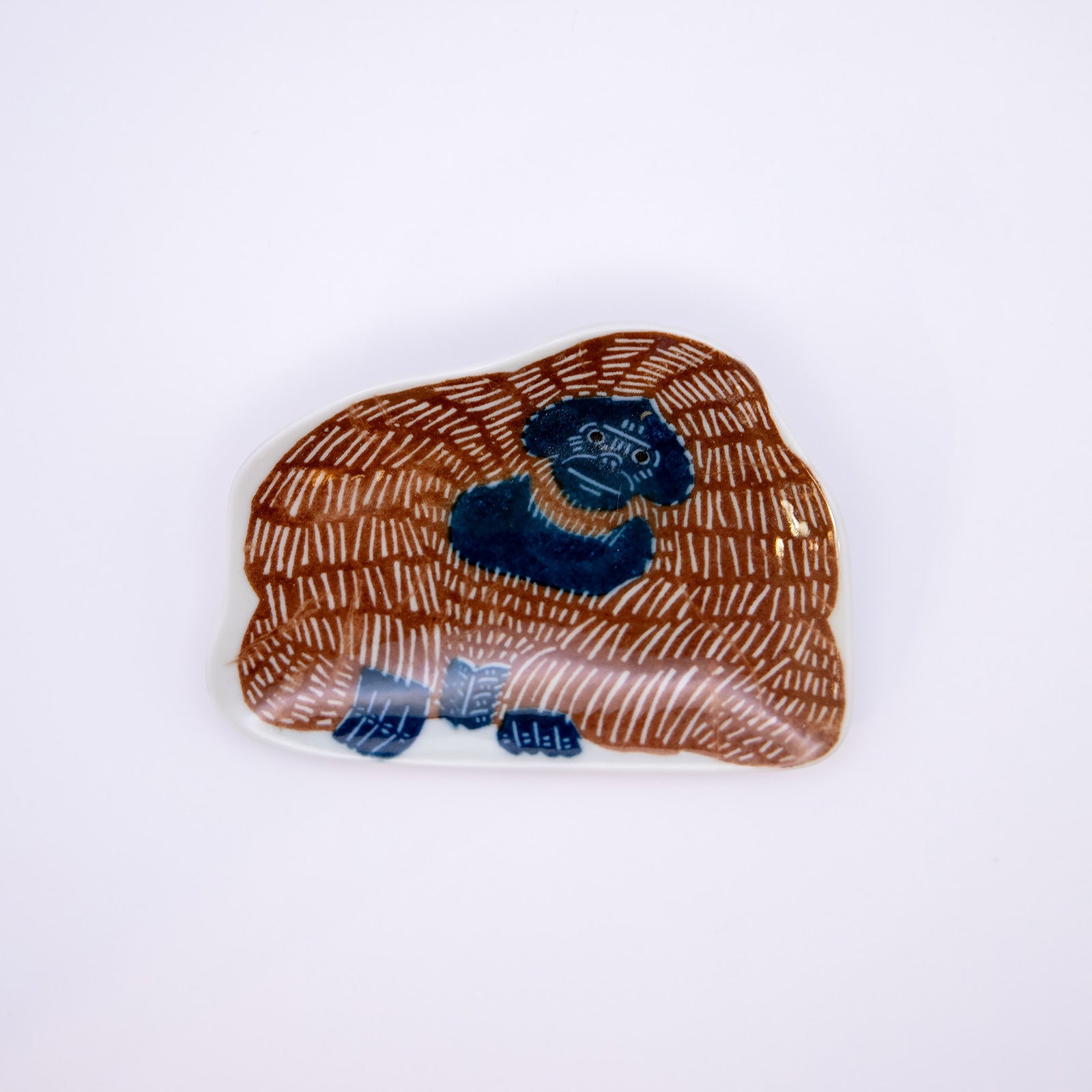 KATA KATA/カタカタ　倉敷意匠計画室　印判手 豆皿 オラウータン